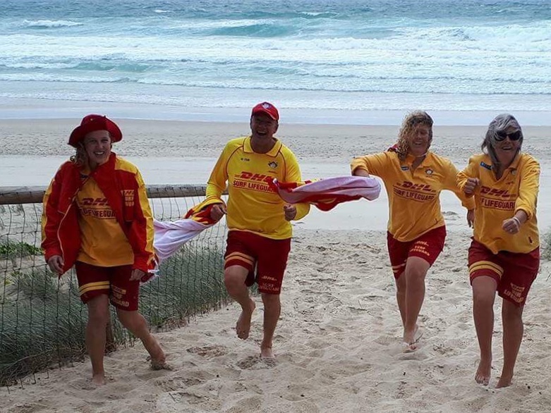 Te aroha gold coast team: The Winning team in action